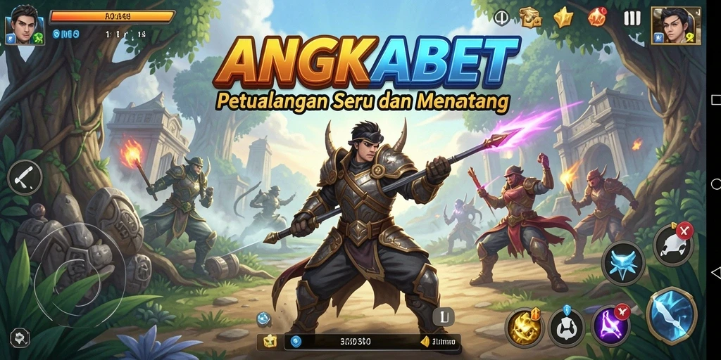 Tampilan gameplay seru dari ANGKABET yang memukau.