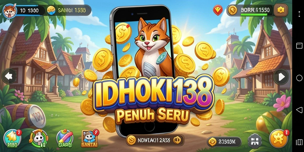 Tampilan menarik dari gameplay <strong>IDRHOKI138</strong> yang penuh warna.