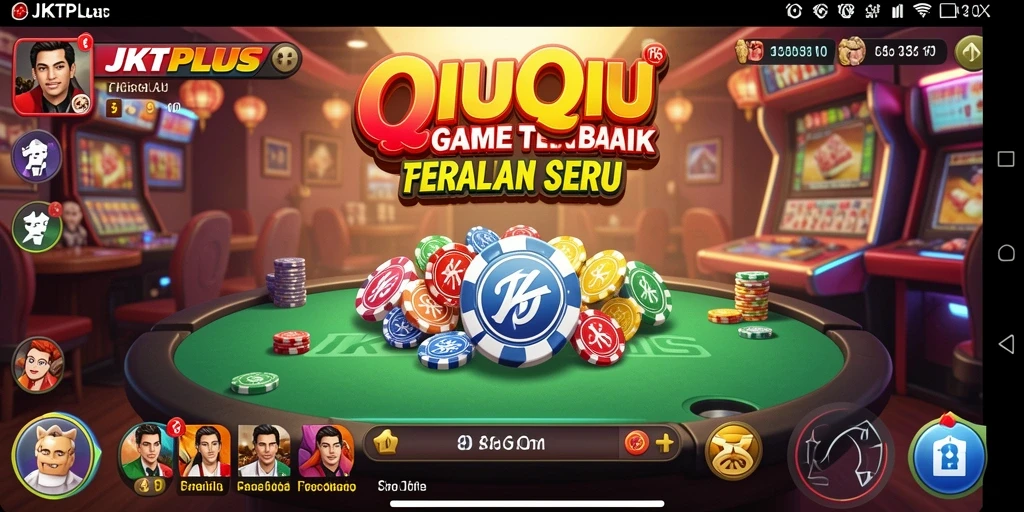 Tampilan gameplay menarik dari JKTPLUS dalam kategori QiuQiu.