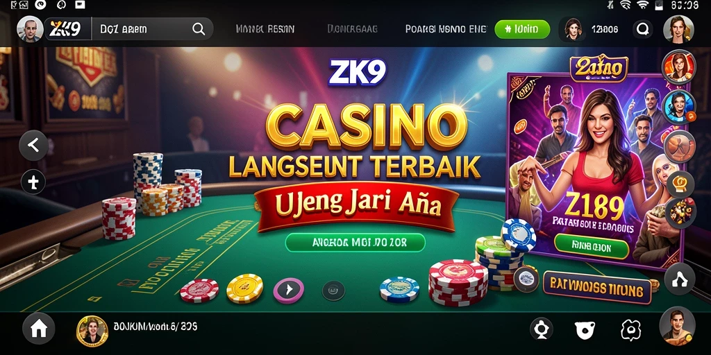 Tampilan gameplay langsung ZK9 yang seru dan mendebarkan.