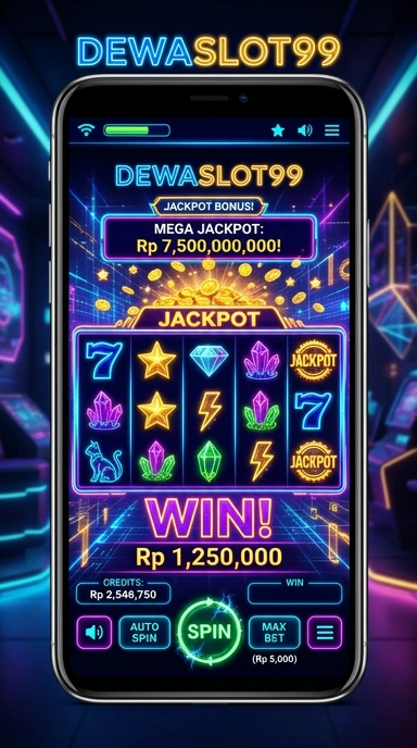Screenshot tampilan antarmuka pengguna dewaslot99.